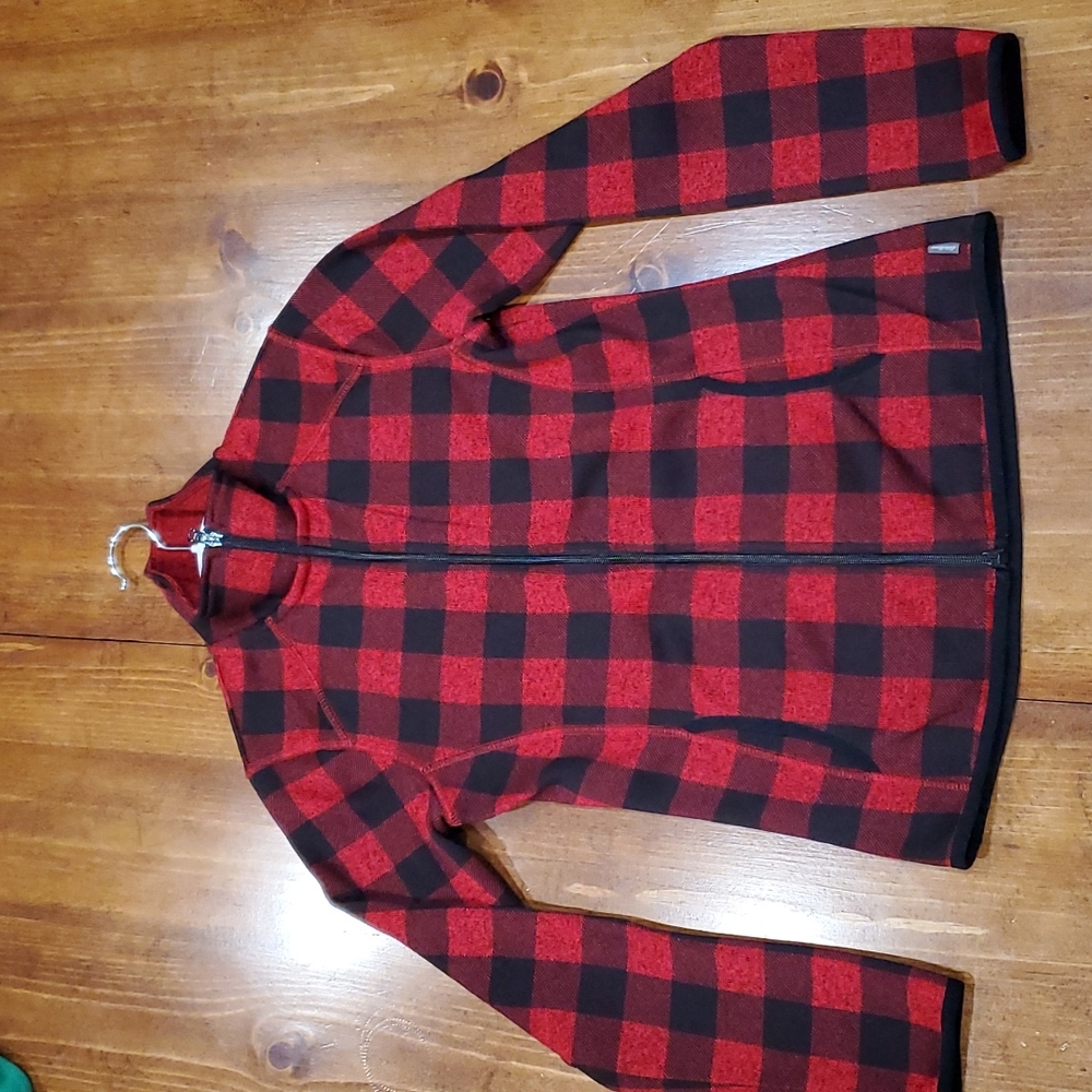 Eddie Bauer fleece zip up jacket